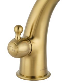 Смеситель на борт ванны Wonzon & Woghand Steam WW-88659008-BG брашированное золото